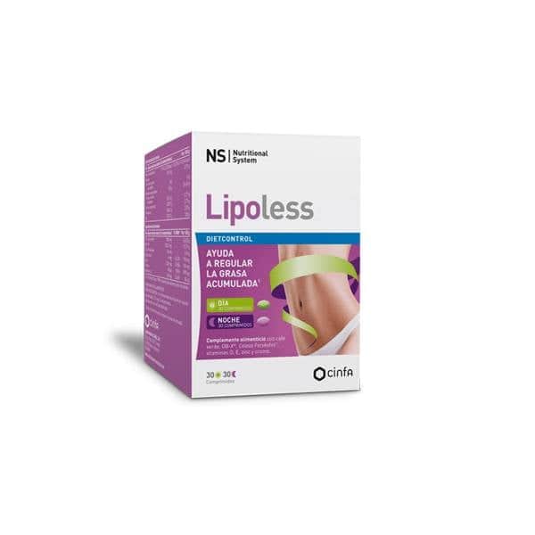 NS Dietcontrol Lipoless 60 comprimidos