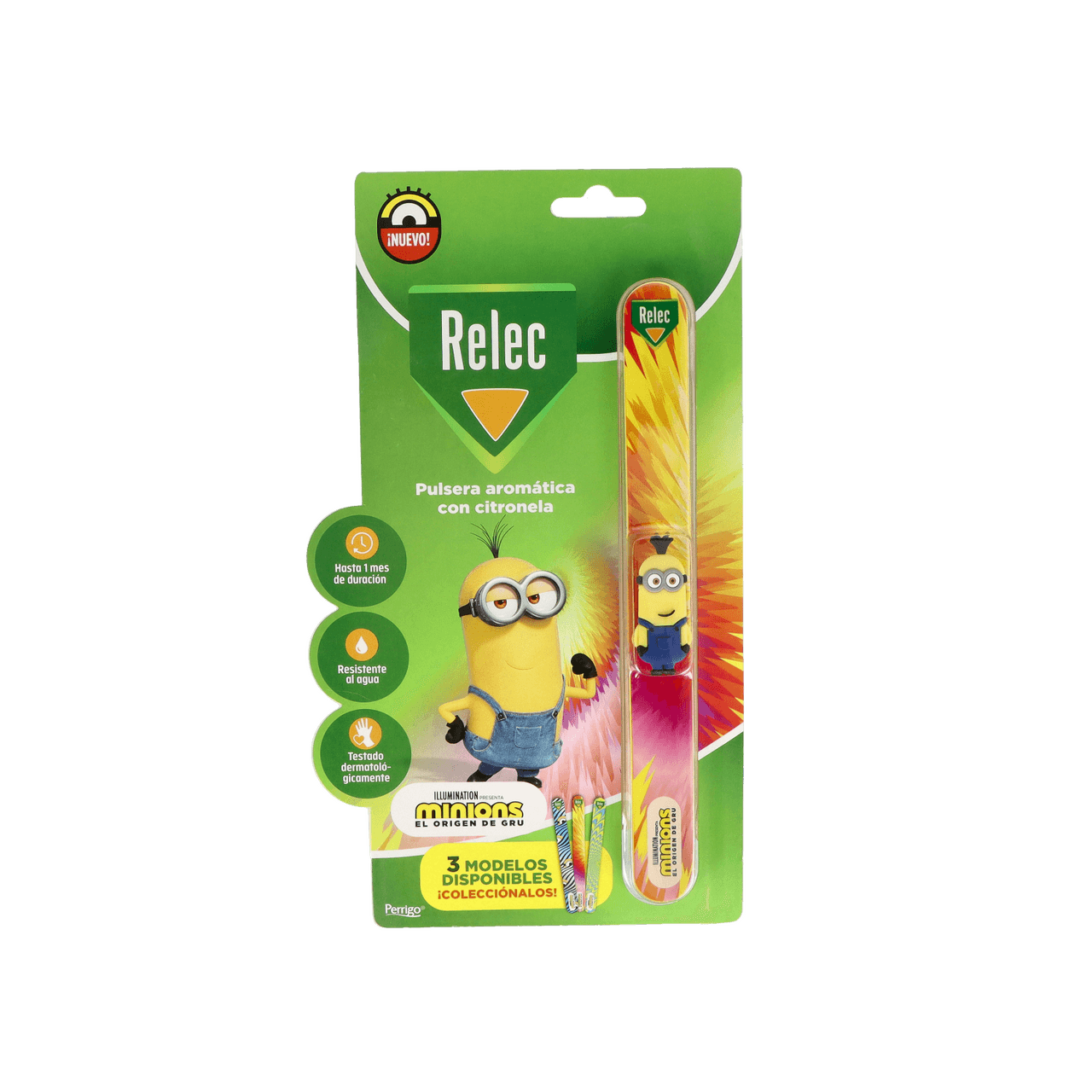 Relec Pulsera Minion Rosa 1 unidad