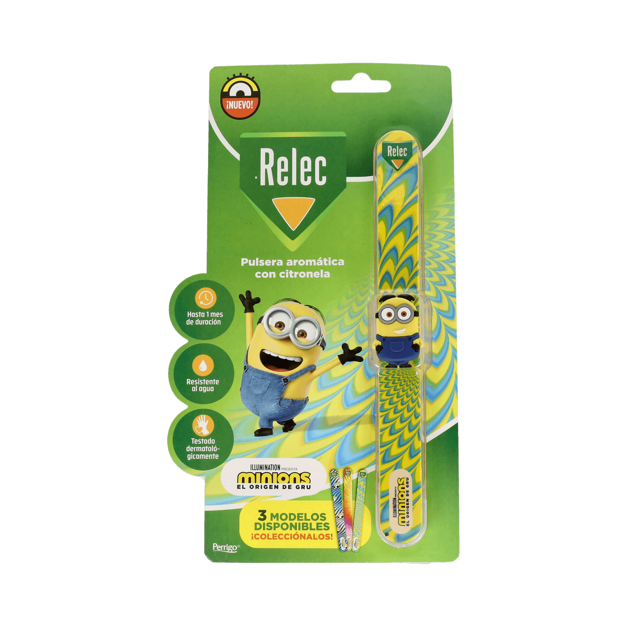 Relec Pulsera Minion Amarillo 1 unidad