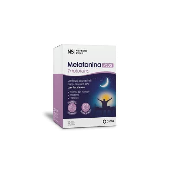 NS Melatonina Plus Triptófano 30 comprimidos