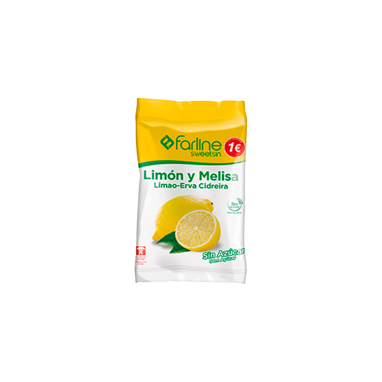 Farline Sweetsin Caramelos Limón Melisa 40g
