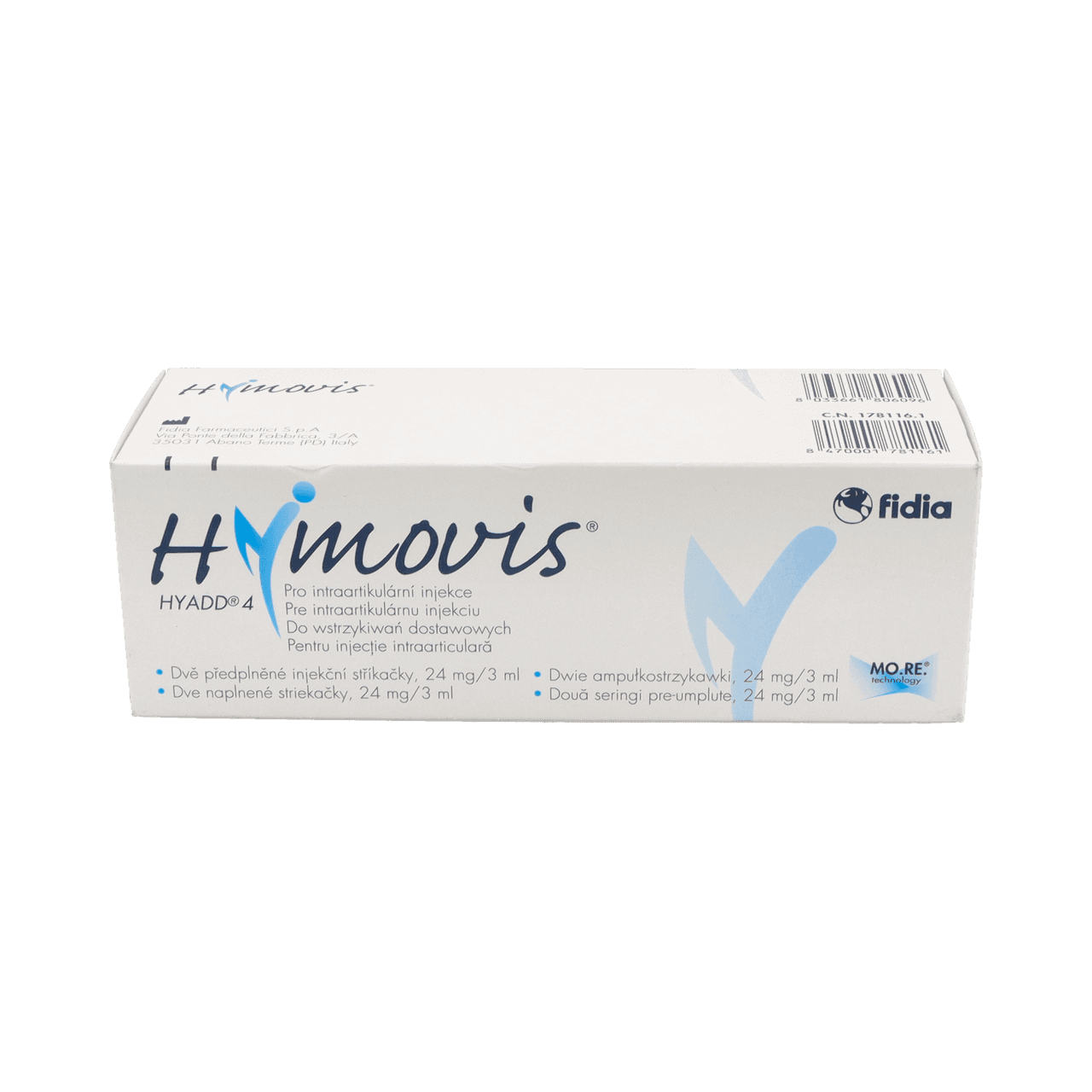 Fidia Hymovis 2 jeringas precargadas 24 mg/3 ml