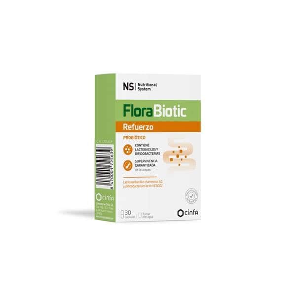 NS Florabiotic Refuerzo 30 cápsulas
