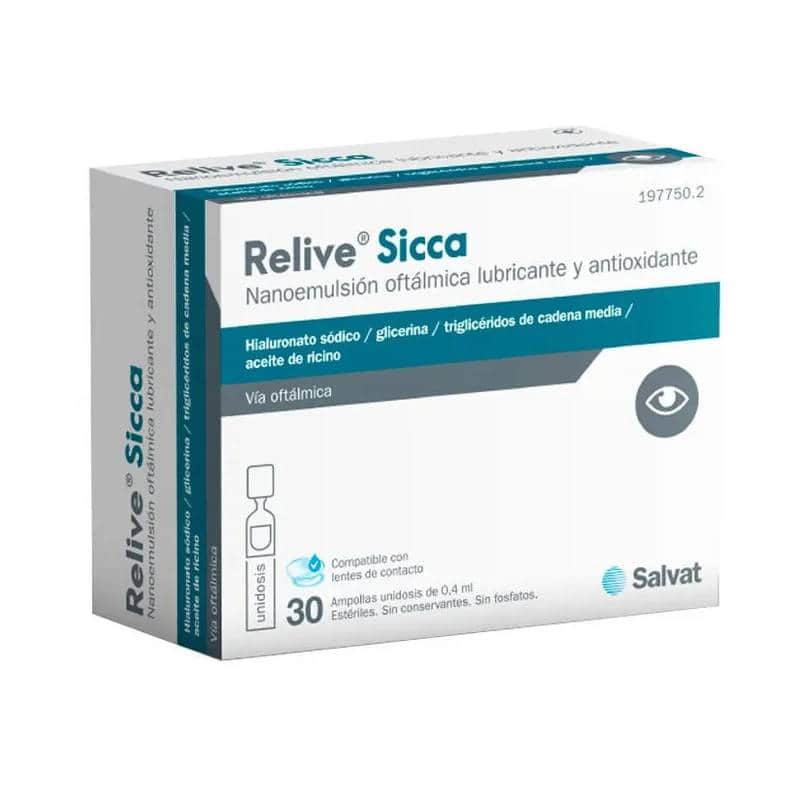 Relive Sicca 30 ampollas