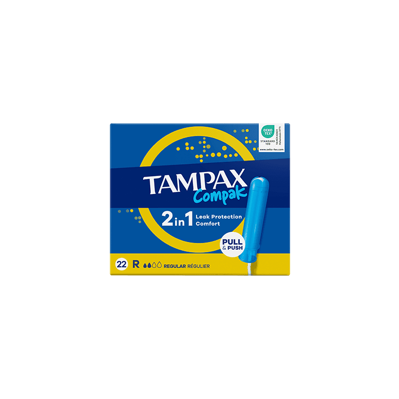 Tampax Compak Regular 22 unidades